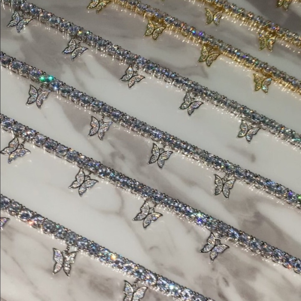 Butterfly necklaces